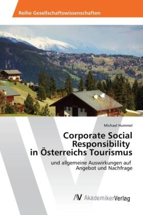 Hummel | Corporate Social Responsibility in Österreichs Tourismus | Buch | 978-3-639-87691-8 | sack.de