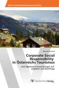 Hummel |  Corporate Social Responsibility in Österreichs Tourismus | Buch |  Sack Fachmedien