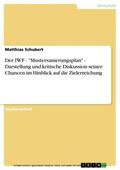 Schubert |  Der IWF - "Mustersanierungsplan" - Darstellung und kritische Diskussion seiner Chancen im Hinblick auf die Zielerreichung | eBook | Sack Fachmedien