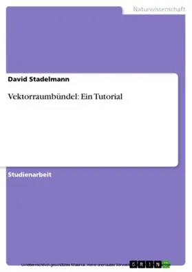 Stadelmann |  Vektorraumbündel: Ein Tutorial | eBook | Sack Fachmedien