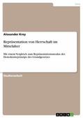 Krey |  Repräsentation von Herrschaft im Mittelalter | eBook | Sack Fachmedien