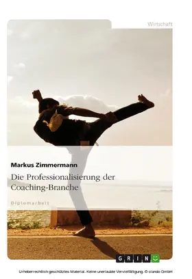 Zimmermann |  Die Professionalisierung der Coaching-Branche | eBook | Sack Fachmedien