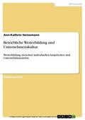 Heinemann |  Betriebliche Weiterbildung und Unternehmenskultur | eBook | Sack Fachmedien