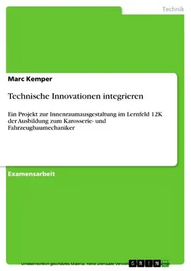 Kemper |  Technische Innovationen integrieren | eBook | Sack Fachmedien