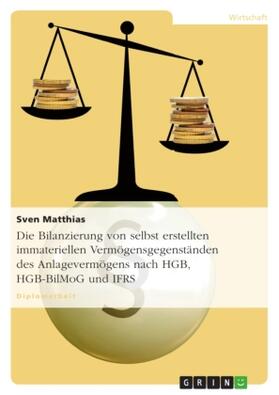 Matthias |  Die Bilanzierung von selbst erstellten immateriellen Vermögensgegenständen des Anlagevermögens nach HGB, HGB-BilMoG und IFRS | Buch |  Sack Fachmedien