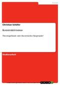 Schäfer |  Konstruktivismus | eBook | Sack Fachmedien