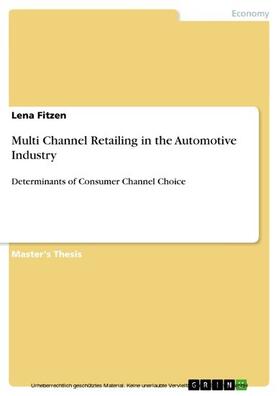 Fitzen | Multi Channel Retailing in the Automotive Industry | E-Book | sack.de