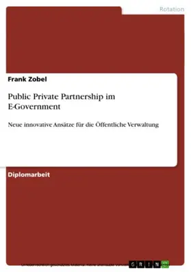 Zobel |  Public Private Partnership im E-Government | eBook | Sack Fachmedien
