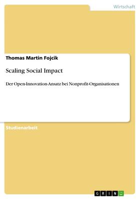 Fojcik | Scaling Social Impact | E-Book | sack.de