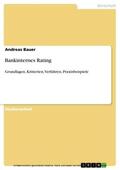 Bauer |  Bankinternes Rating | eBook | Sack Fachmedien