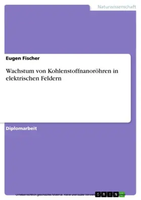 Fischer |  Wachstum von Kohlenstoffnanoröhren in elektrischen Feldern | eBook | Sack Fachmedien