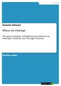 Schwarz |  Where do I belong? | Buch |  Sack Fachmedien