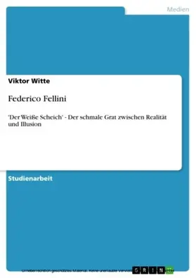 Witte |  Federico Fellini | eBook | Sack Fachmedien