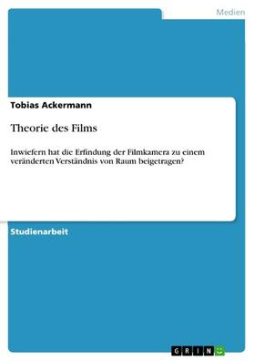 Ackermann | Theorie des Films | E-Book | sack.de