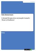 Zimmermann |  Colonial Perspectives in Joseph Conrad's 'Heart of Darkness' | Buch |  Sack Fachmedien