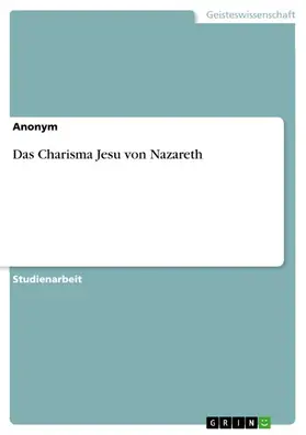 Fuchs |  Das Charisma Jesu von Nazareth | eBook | Sack Fachmedien