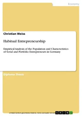 Weiss |  Habitual Entrepreneurship | eBook | Sack Fachmedien
