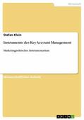 Klein |  Instrumente des Key Account Management | eBook | Sack Fachmedien