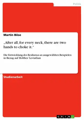 Böse |  "After all, for every neck, there are two hands to choke it." | eBook | Sack Fachmedien