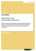 Müller |  Informations- und Kommunikationsprozesse | Buch |  Sack Fachmedien