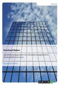 Weber |  Qualitätsmanagement im Dienstleistungsbereich (industrielle Services) | Buch |  Sack Fachmedien