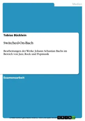 Bücklein |  Switched-On-Bach | eBook | Sack Fachmedien
