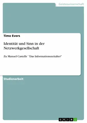 Evers |  Identität und Sinn in der Netzwerkgesellschaft | eBook | Sack Fachmedien