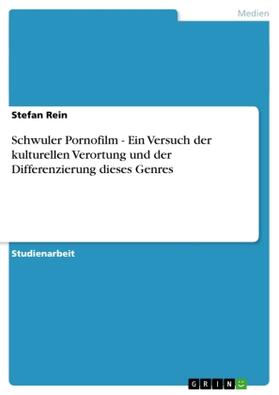 Rein |  Schwuler Pornofilm - Ein Versuch der kulturellen Verortung und der Differenzierung dieses Genres | Buch |  Sack Fachmedien