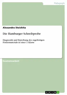 Stoichita |  Die Hamburger Schreibprobe | eBook | Sack Fachmedien