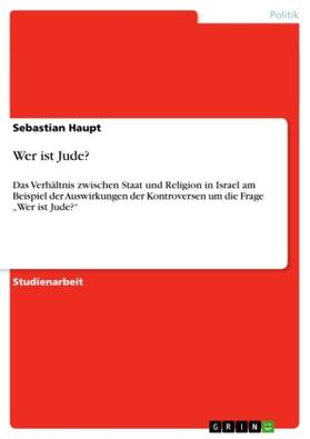 Haupt |  Wer ist Jude? | Buch |  Sack Fachmedien