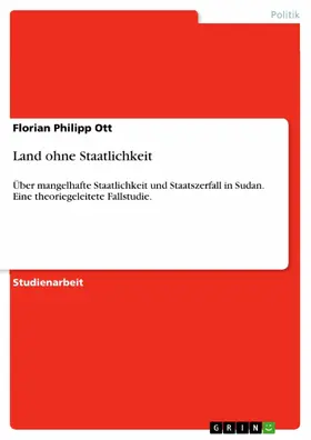 Ott |  Land ohne Staatlichkeit | eBook | Sack Fachmedien
