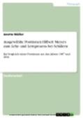Müller |  Ausgewählte Positionen Hilbert Meyers zum Lehr- und Lernprozess bei Schülern | eBook | Sack Fachmedien