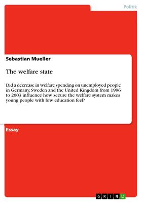 Mueller | The welfare state | E-Book | sack.de