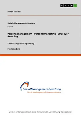 Scheller |  Personalmanagement - Personalmarketing - Employer Branding | eBook | Sack Fachmedien