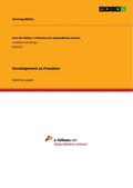 Müller |  Development as Freedom | Buch |  Sack Fachmedien