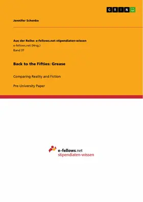 Schenke |  Back to the Fifties: Grease | eBook | Sack Fachmedien
