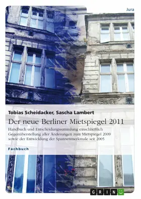 Scheidacker / Lambert |  Der neue Berliner Mietspiegel 2011 | eBook | Sack Fachmedien