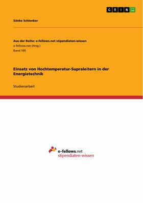 Schlenker | Einsatz von Hochtemperatur-Supraleitern in der Energietechnik | E-Book | sack.de