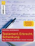 Nasemann |  Testament, Erbrecht, Schenkung | eBook | Sack Fachmedien