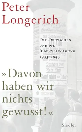 Longerich |  "Davon haben wir nichts gewusst!" | eBook | Sack Fachmedien