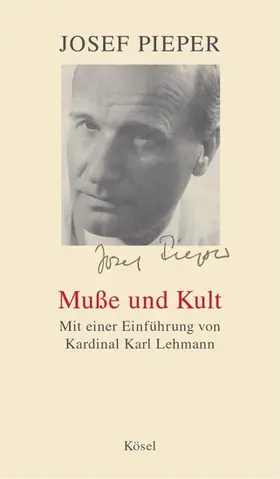 Pieper |  Muße und Kult | eBook | Sack Fachmedien
