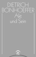 Bonhoeffer / Reuter |  Akt und Sein | eBook | Sack Fachmedien