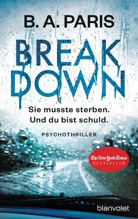 Paris |  Breakdown - Sie musste sterben. Und du bist schuld | eBook | Sack Fachmedien