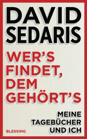 Sedaris |  Wer's findet, dem gehört's | eBook | Sack Fachmedien