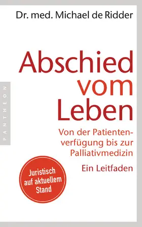 Ridder |  Abschied vom Leben | eBook | Sack Fachmedien