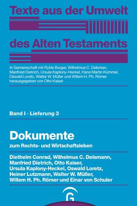 Conrad / Delsman / Dietrich | Dokumente zum Rechts- und Wirtschaftsleben | E-Book | sack.de