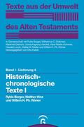 Borger / Hinz / Römer |  Historisch-chronologische Texte I | eBook | Sack Fachmedien