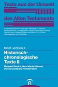 Dietrich / Kümmel / Loretz |  Historisch-chronologische Texte II | eBook | Sack Fachmedien