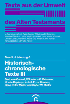 Conrad / Delsman / Kaplony-Heckel | Historisch-chronologische Texte III | E-Book | sack.de