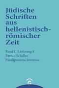 Schaller / Lichtenberger |  Paralipomena Jeremiou | eBook | Sack Fachmedien